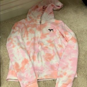Pink Tye Dye Hoodie